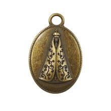Medalha Devocional N. Sra. Aparecida - Ouro Velho