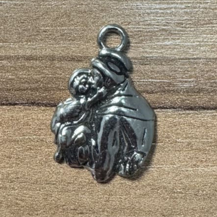 Medalha Devocional Santo Antônio - níquel