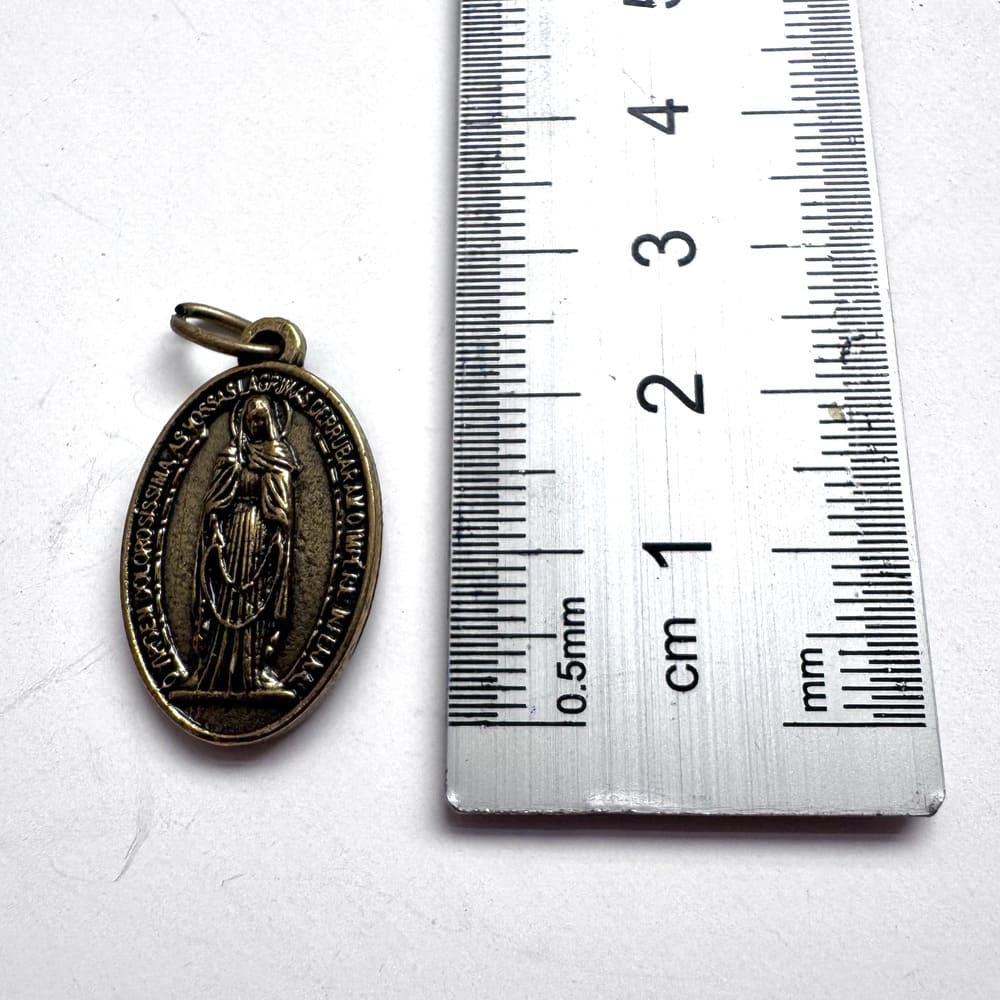 Medalha Devocional Nossa Senhora das Lágrimas  23mm