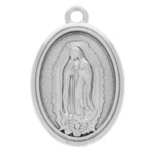 Medalha Devocional N. Sra. Guadalupe - Níquel