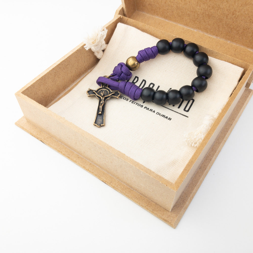 Dezena Pulseira Pocket Virtus - Roxo