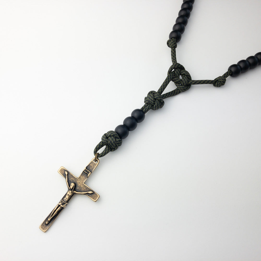 Terço Virtus - Comanche e Preto