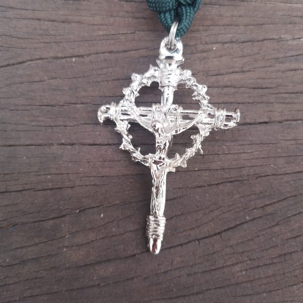 Terço de São Miguel Arcanjo Virtus - Verde e Branco